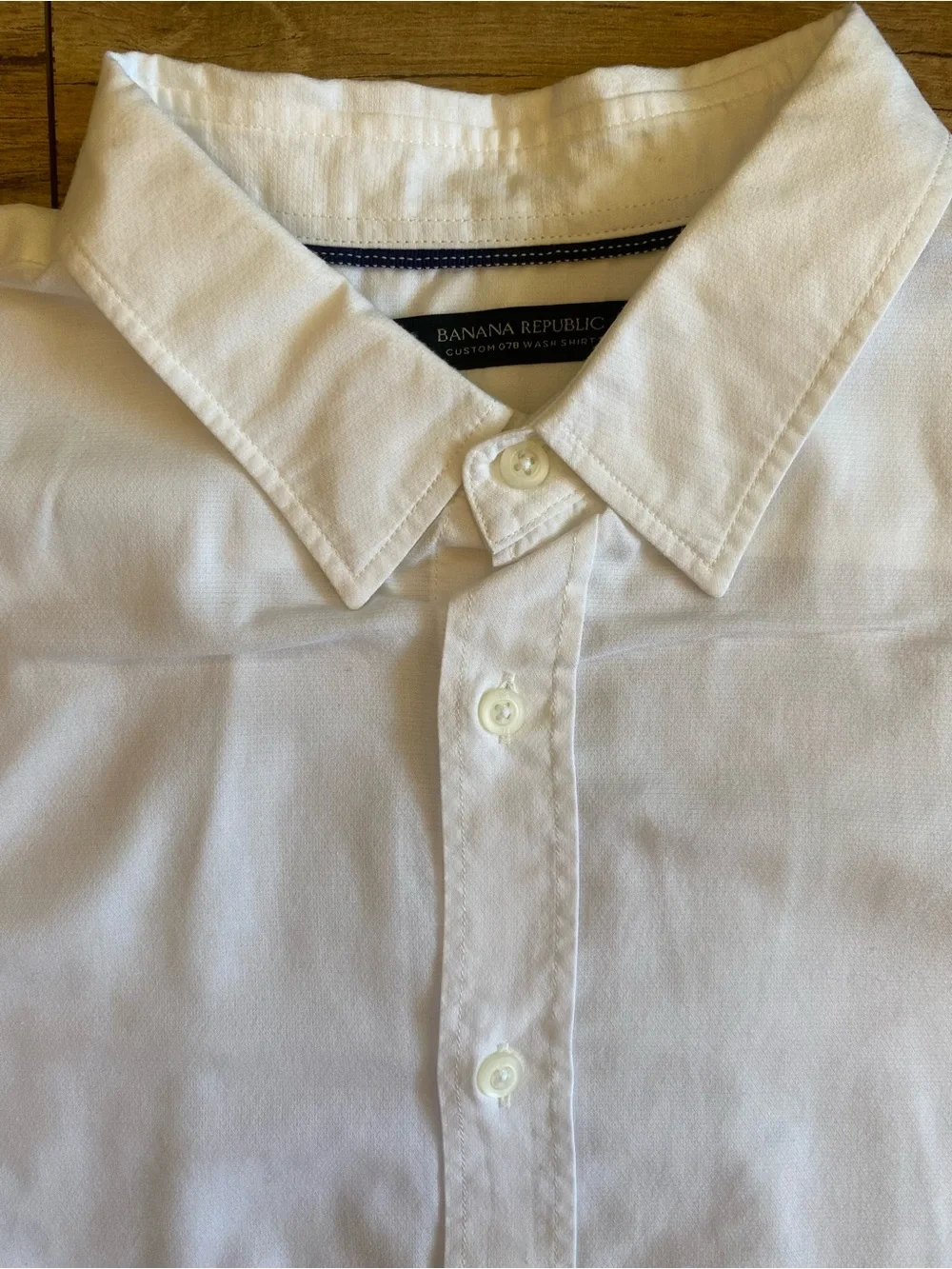 Banana Republic crisp white